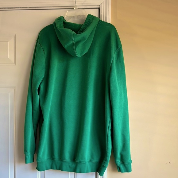 GAP Green Hoodie Sweatshirt with Blue Gap Logo Front Kangaroo 🦘Pocket Size XL - Picture 3 of 3